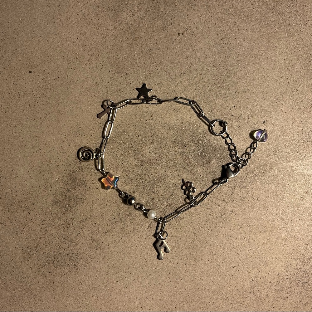 Silver Charm Bracelet